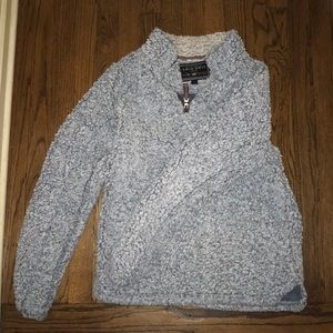 True Grit original frosty tipped 1/2 zip